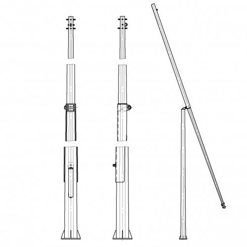 Опора освещения ОГККЗН-5,0